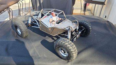 rc crawler titanium cage buggy