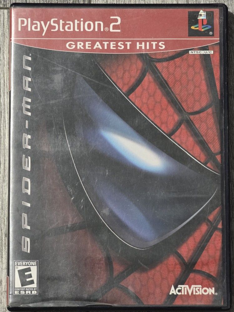 SPIDERMAN FOR PS2 (GAME CASE ONLY)