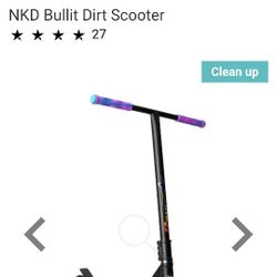 NKD Pro Dirt Scooter/ NEW