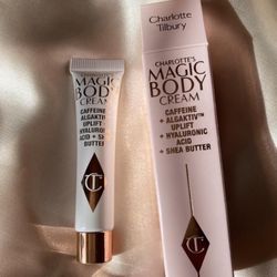 CHARLOTTE TILBURY Mini/Travel Size Magic Body Cream - 0.3 oz / 10 ml, white