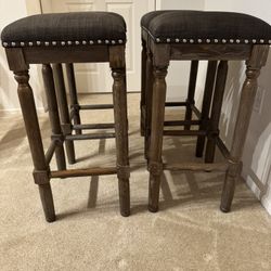 Counter Stools, Set Of Four 
