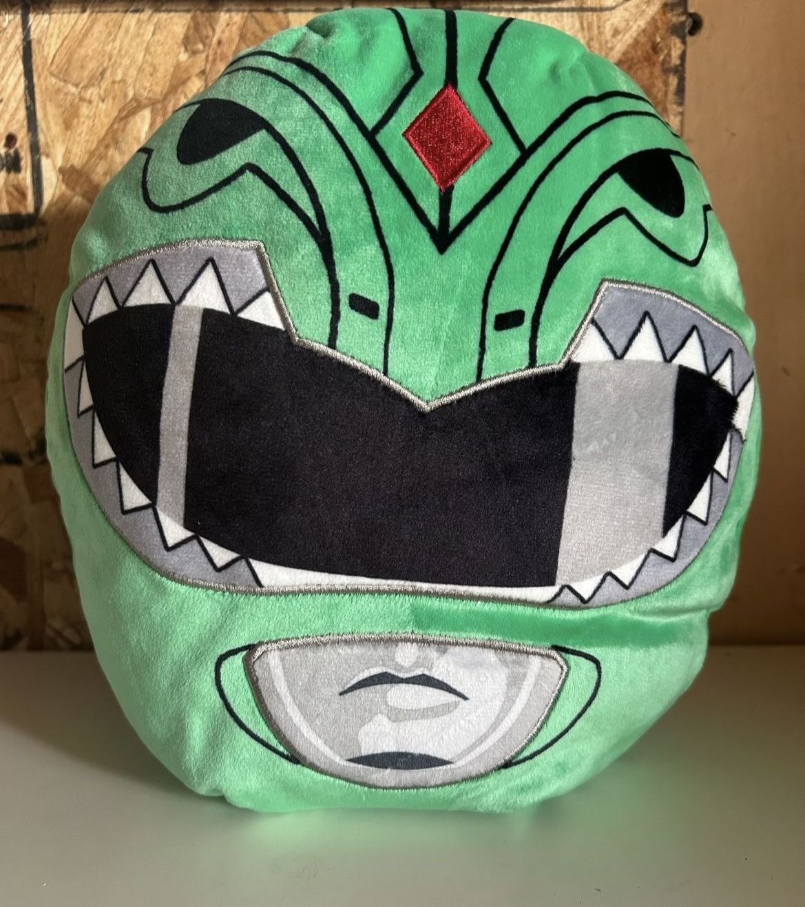Mighty Morphin Power Ranger 9” Green Ranger Pillow Plush 