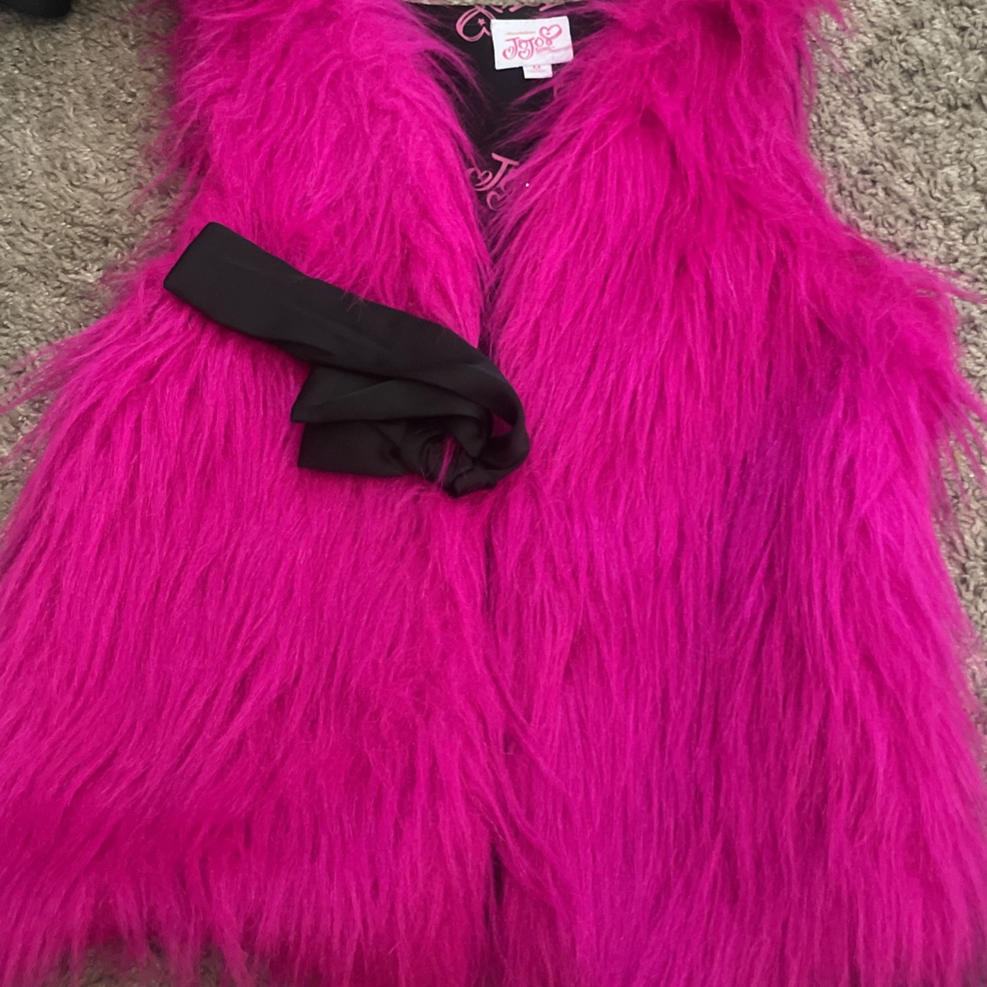 Jojo Siwa Furry Vest