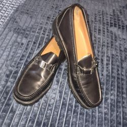 Ferragamo Bit Loafers Black Size 11 Mens