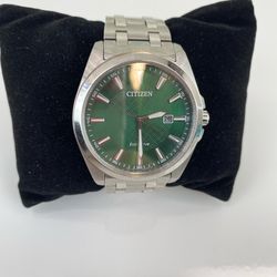 Citizen Peyton Eco-Drive Green Dial 41mm
