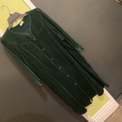 Women’s Green Bathrobe (size L)
