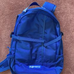 Supreme  Blue Backpack 