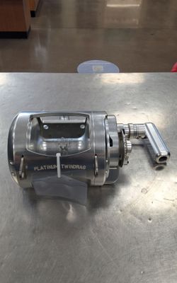 Platinum Twindrag 80 wide Fishing Reel