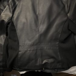 Black Moto Style Jacket - Women’s L/XL $20 