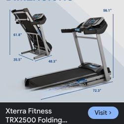 XTERRA 2500 TREADMILL USED