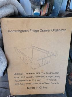 Refrigerator Drawer Organizer