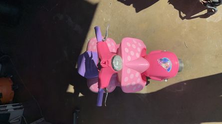 Minnie Mouse Ride On Motorcycle 