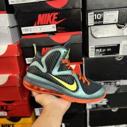 Lebron 9 Cannon size 8.5 USED But Clean