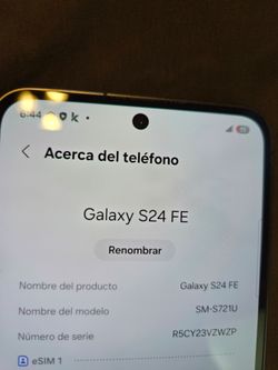 Celular Samsung Galaxy S24 desbloqueado en venta