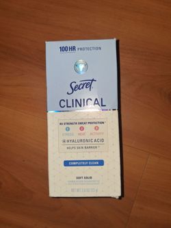 Secret clinical deodorant