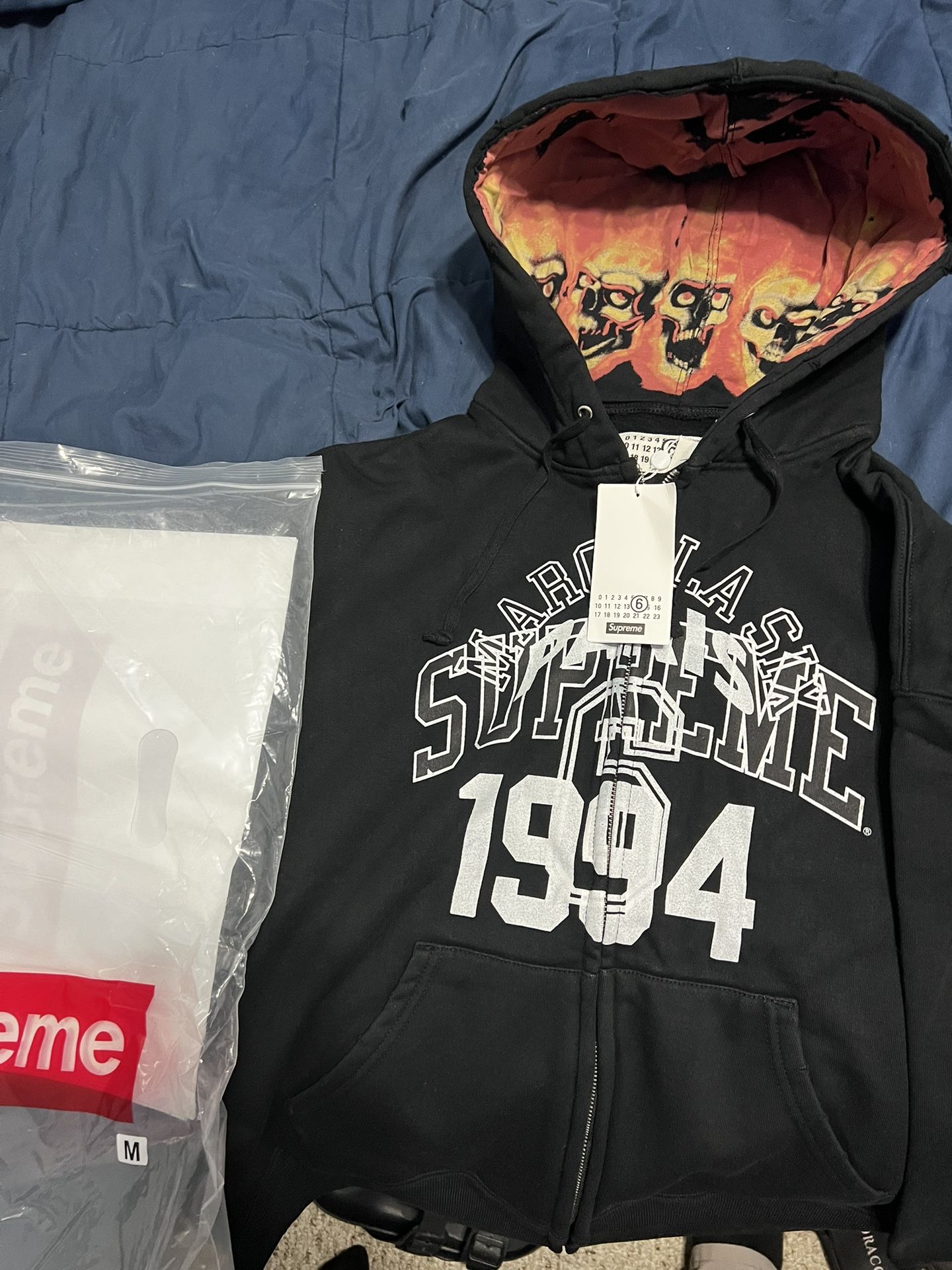 medium supreme zip up