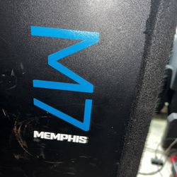 Memphis 12” Sub With Matching Box And Amp 
