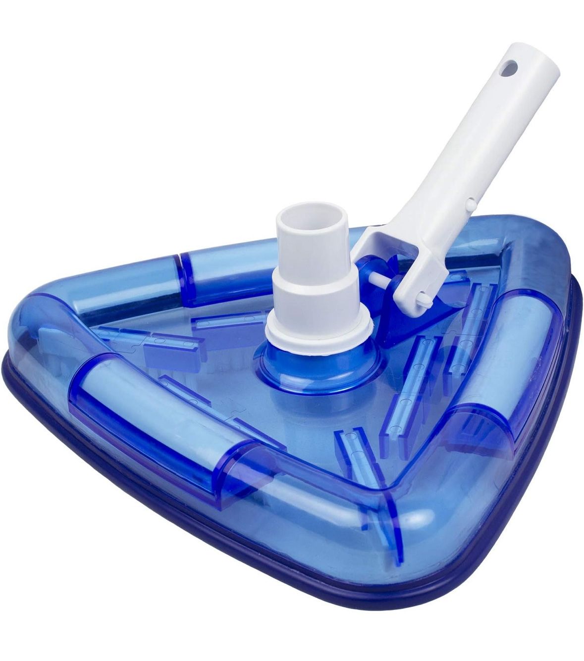 Poolmaster 27514 Clear View Transparent Weighted Triangle Vinyl Liner Swimming..