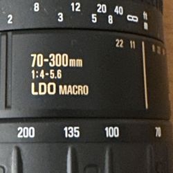 Canon Quantaray 70-300mm For AF Lens