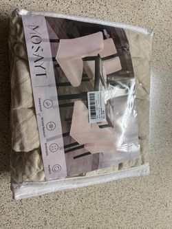 Cream colored chair covers