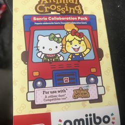 Animal Crossing Hello Kitty Sanrio collaboration pack  Amiibo Cards