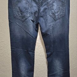 True Religion World Tour Jeans Section Slim W36 L32 Dark Blue With Fade
Excellent condition 
Pls see all pictures for details 