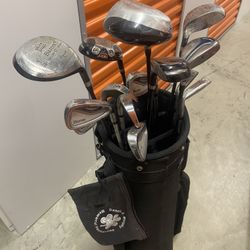 Golf Clubs And Bag