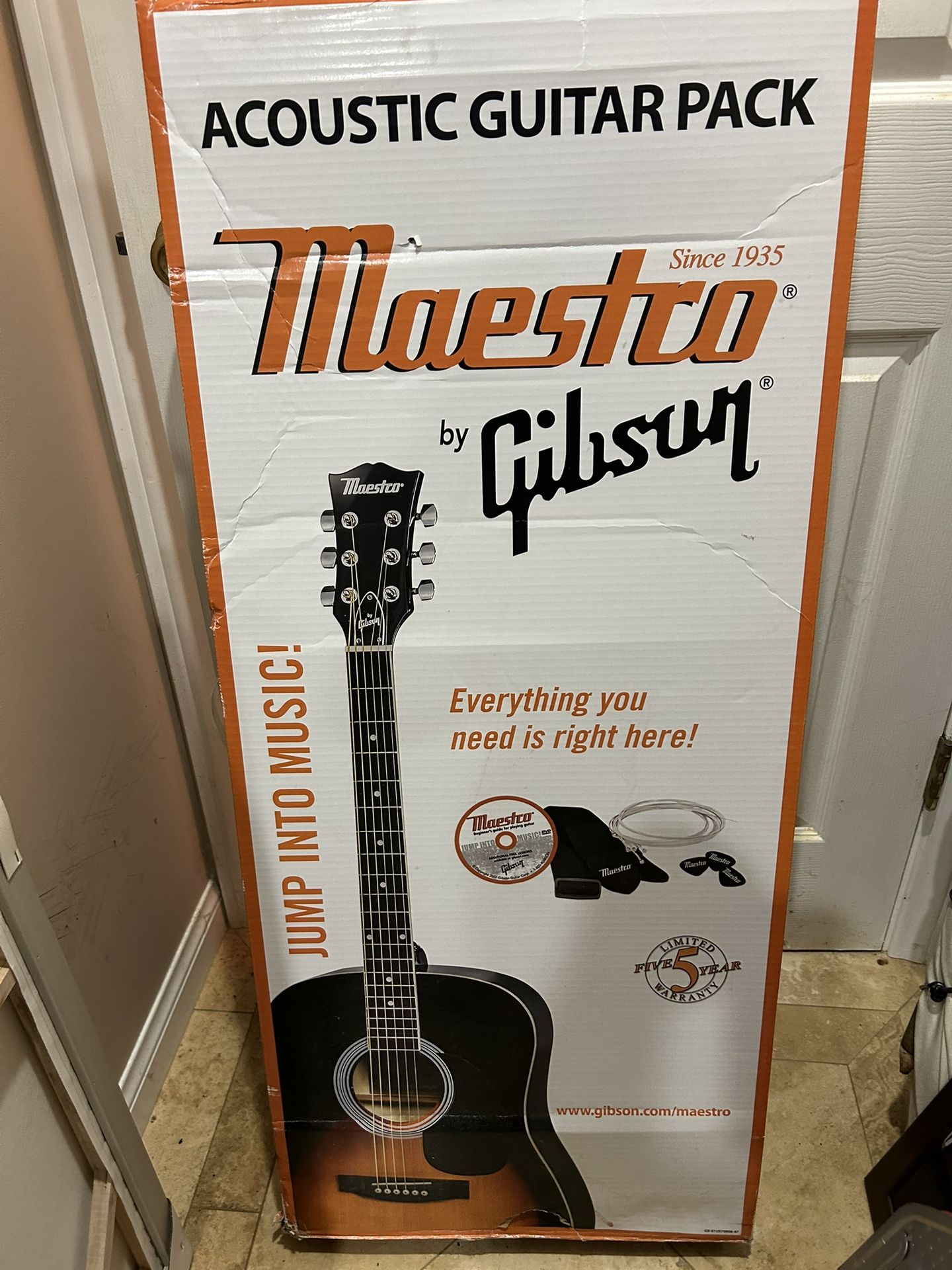 Gibson Maestro Acoustic Guitar