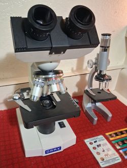 Biological Lab Magnificaton Microscope Bundle