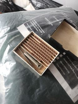 Vintage rubber stamp set.