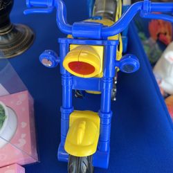 Plastic Motorcycle With Light And Sound