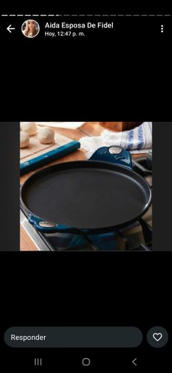 C9mal De Hierro Forjado Azul De 10 De Diámetro 