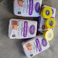 Drywall Materials 5 Minutes And Joint Tape $65 Cash  Firm Price 
