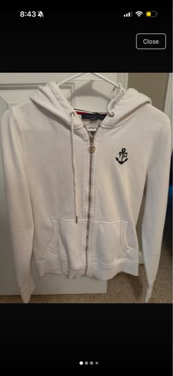 Tommy Hilfiger Hoodie Zip white