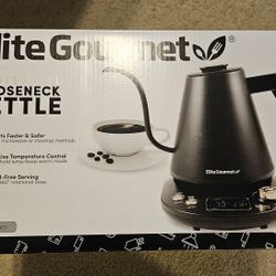 Elite Gourmet Digital Gooseneck Kettle 1L