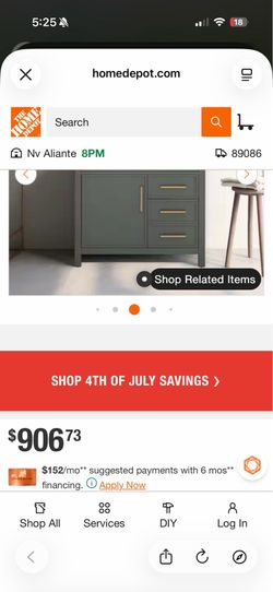 Green bathroom vanity 36 inch
