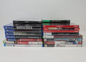 Retro and Modern Video Games CIB (PS1, PS2, PS4, Switch, etc.)