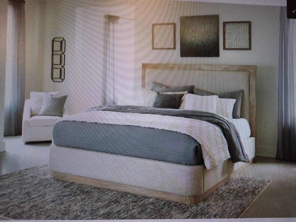Hennington Bed Frame And Matching Dresser