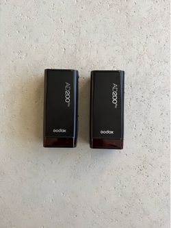 2 GODOX AD200 Pro AD200Pro 200Ws 2.4G Strobe Lighting Monolight