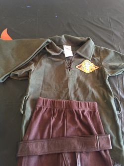 Boys Peter Pan Costume-Size Small