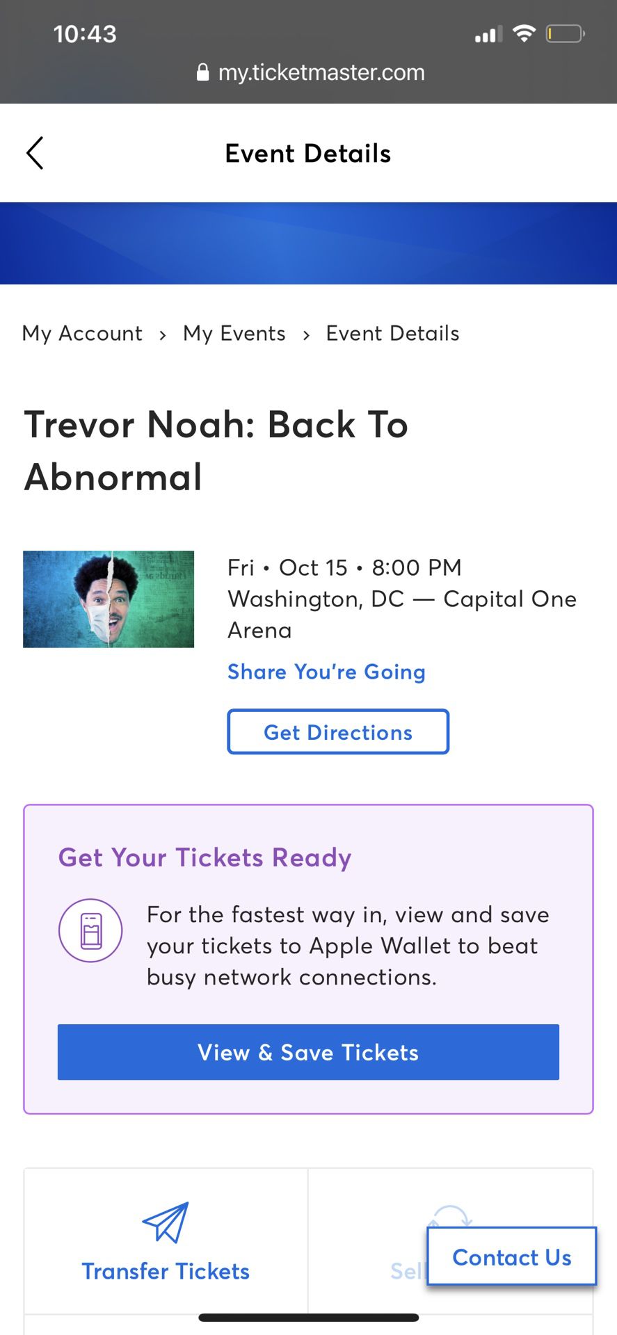 Trevor Noah, DC, 10-15-21