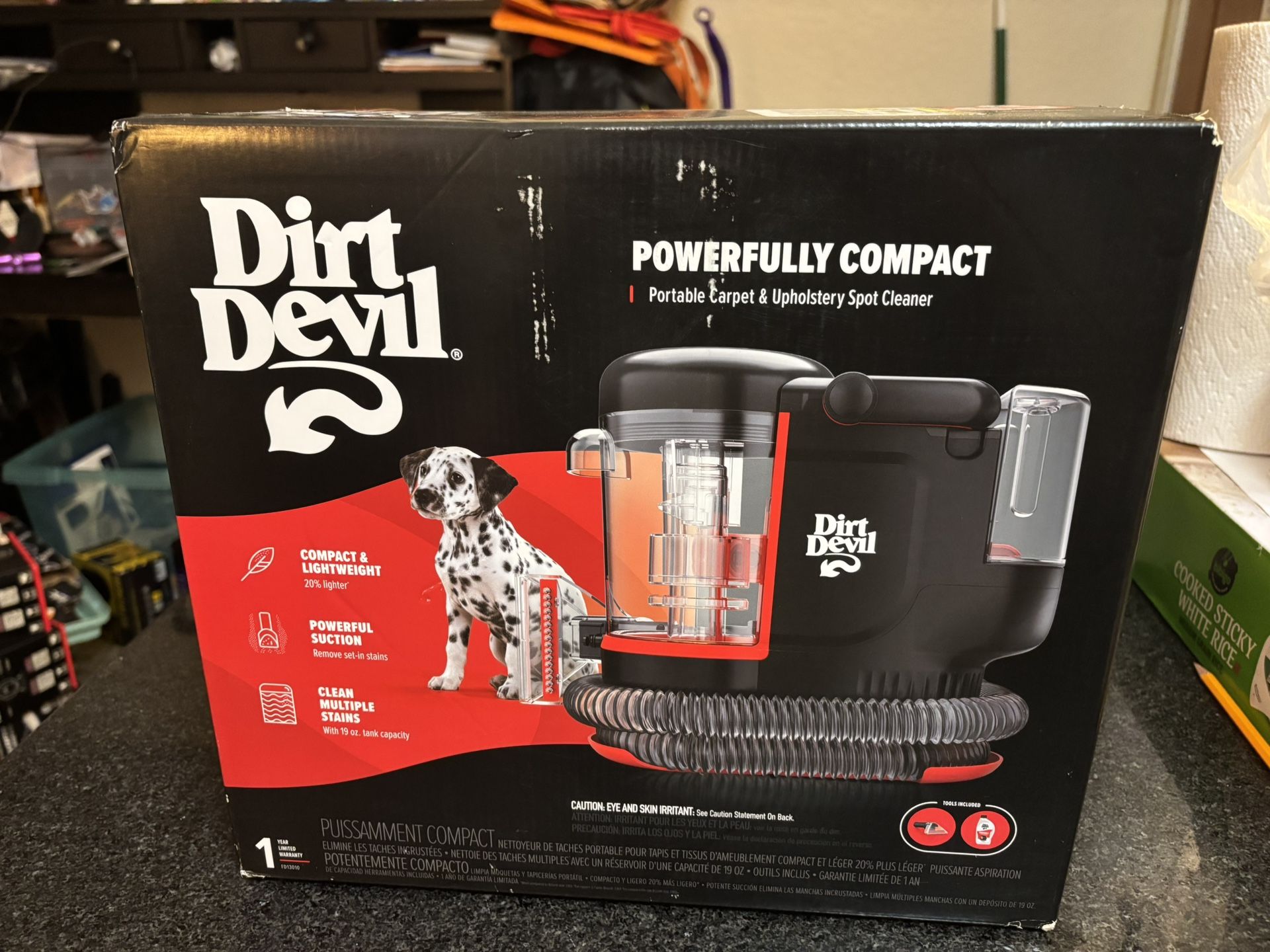 Dirt Devil Portable Carpet & Upholstery Spot Cleaner