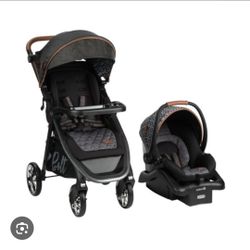 Monbebe Bolt Travel System Stroller and Infant Car Seat - Urban Boho