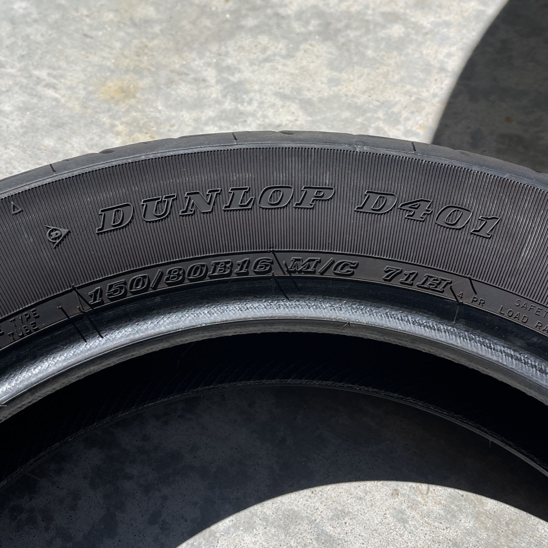 Dunlop d401 Used Rear Tire