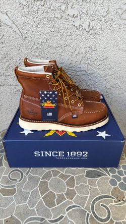 WORK BOOTS THOROGOOD SOFT TOE SIZE 9.5 MENS