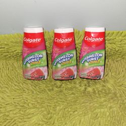 3 Colgate Toothpaste 4.6oz Watermelon