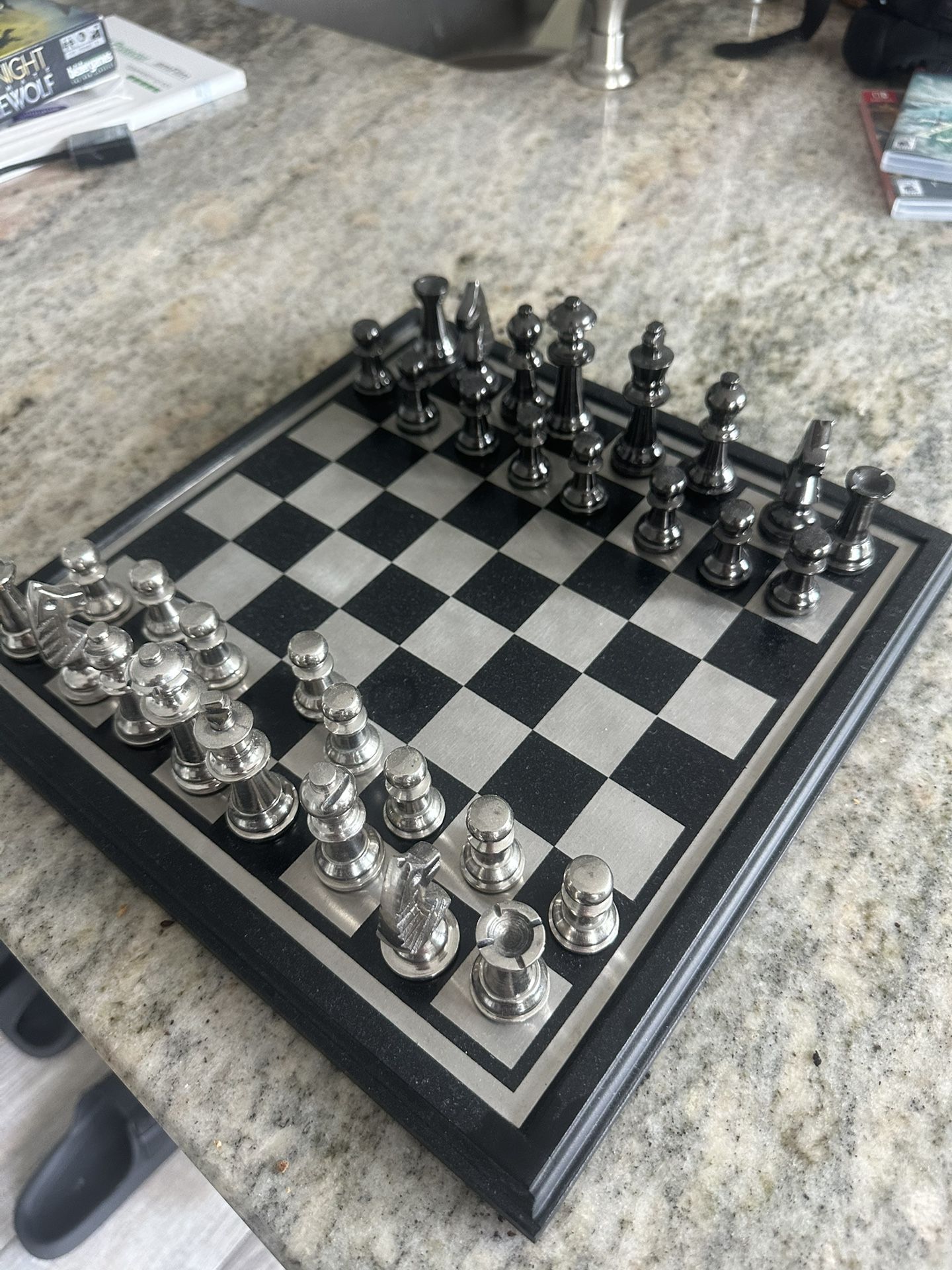 Beautiful Chess Set metal