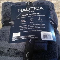 Nautica 6 Piece Towel Set 