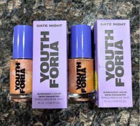 NEW YOUTHFORIA DATE NIGHT SUN-KISSED LIQUID SKIN ENHANCER $15!!