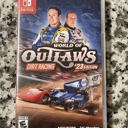 Brand New Sealed World Of Outlaws Dirt Racing 23 Edition Nintendo Switch